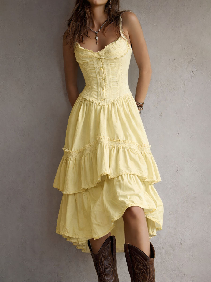 Anna-Berg | White Lace Casual Dress