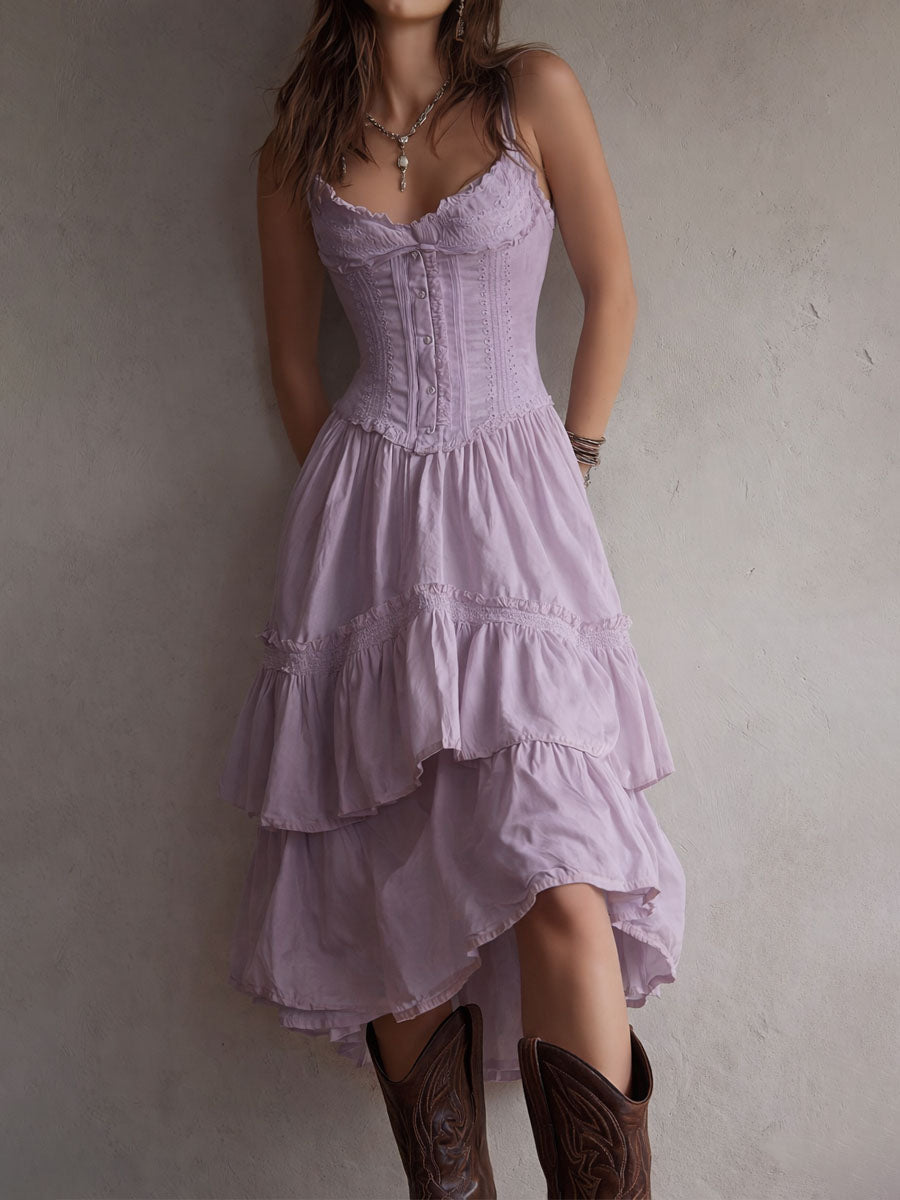 Anna-Berg | White Lace Casual Dress