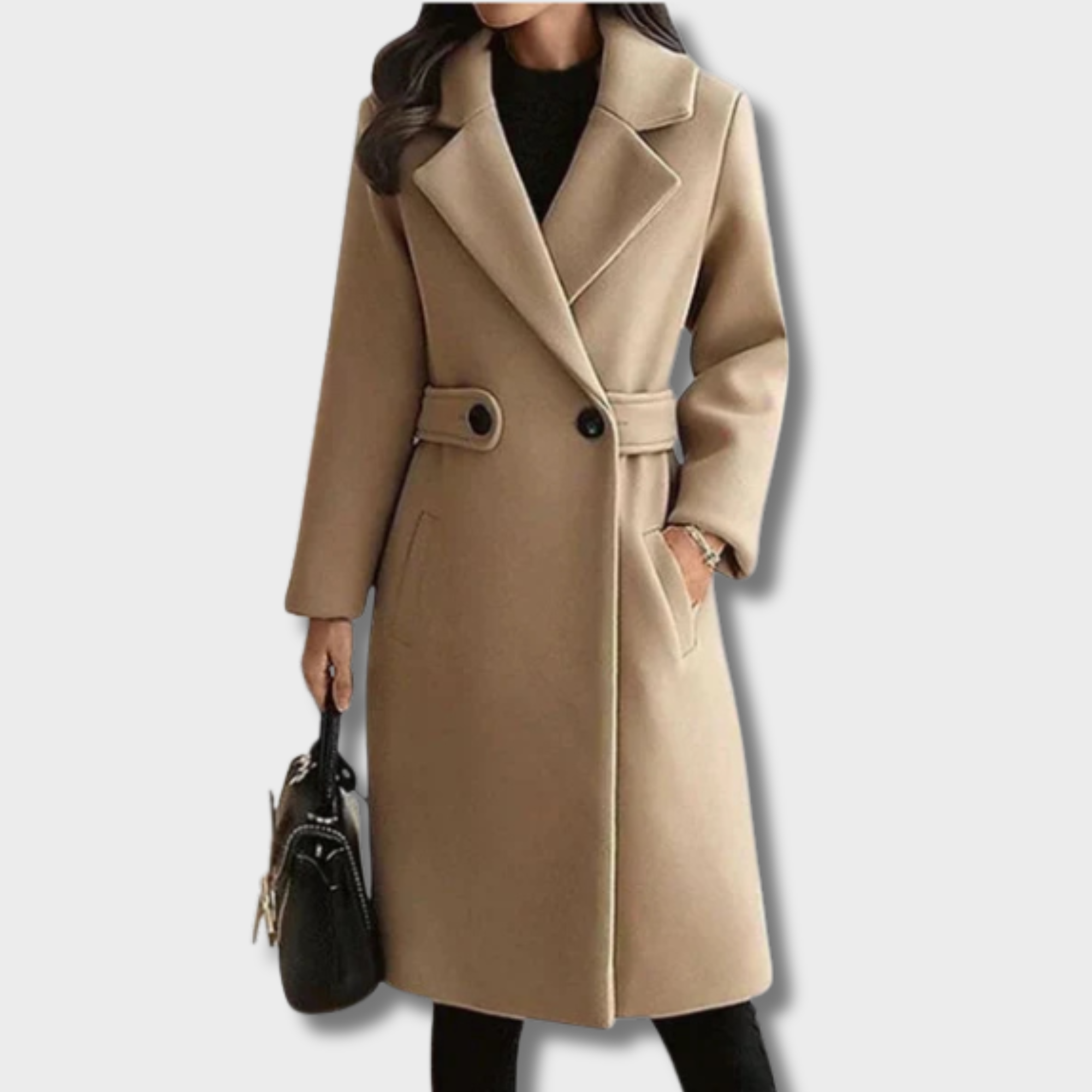 Anna-Berg | Coat, Belted