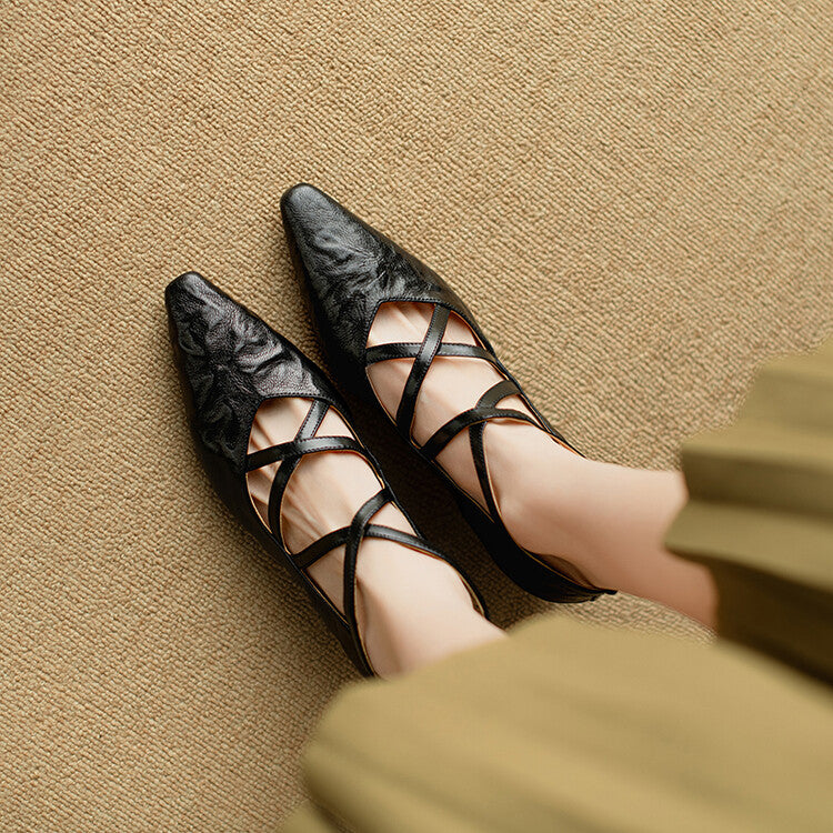 Anna-Berg | Genuine Leather Heels