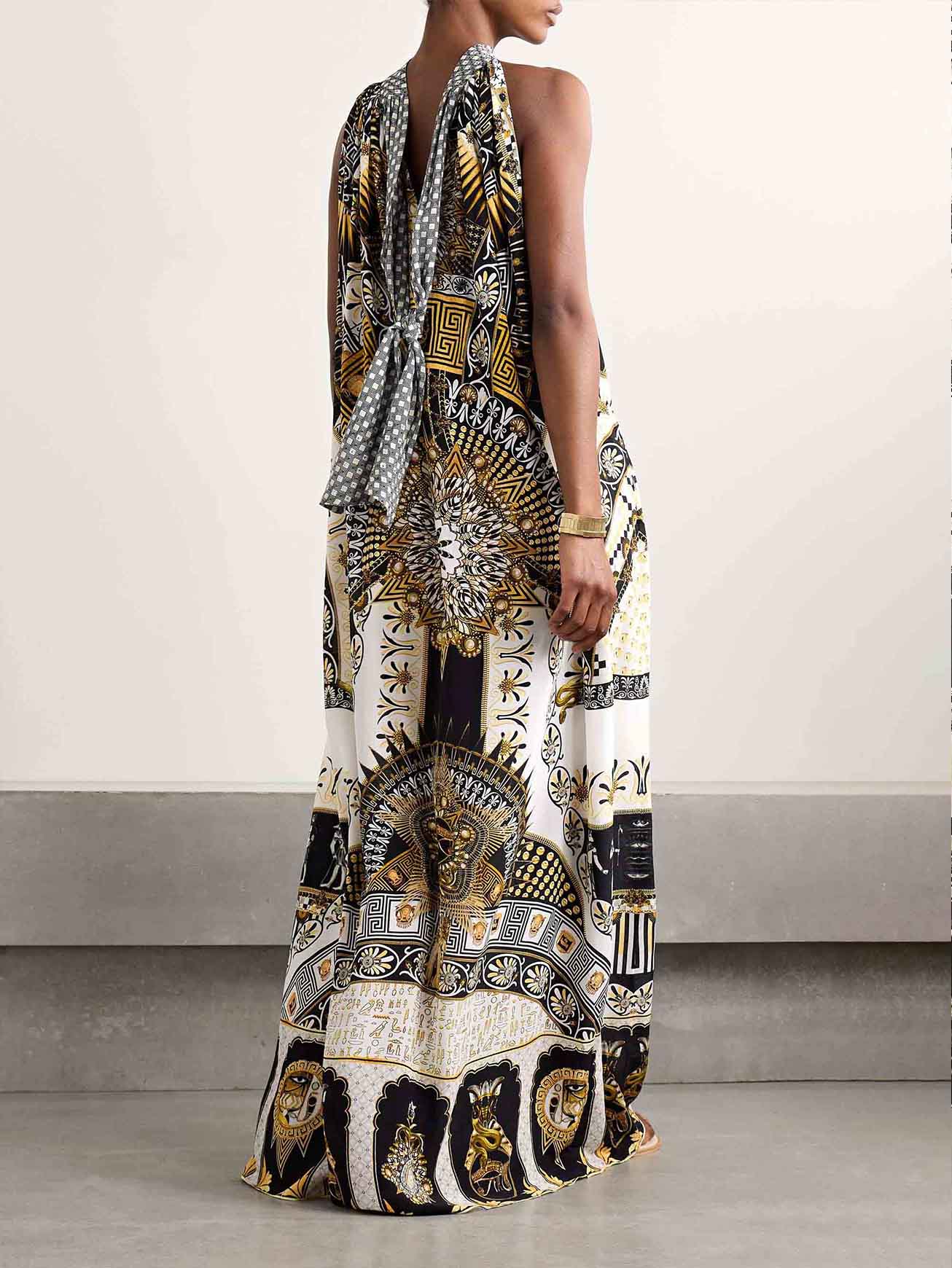 Anna-Berg | Unique Retro Gorgeous Pattern Print Dress