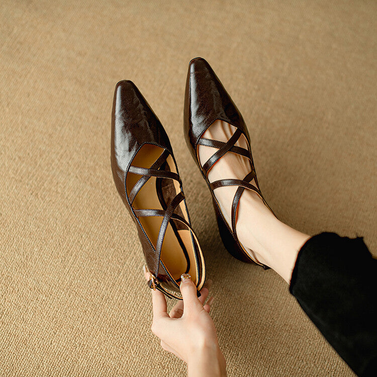 Anna-Berg | Genuine Leather Heels