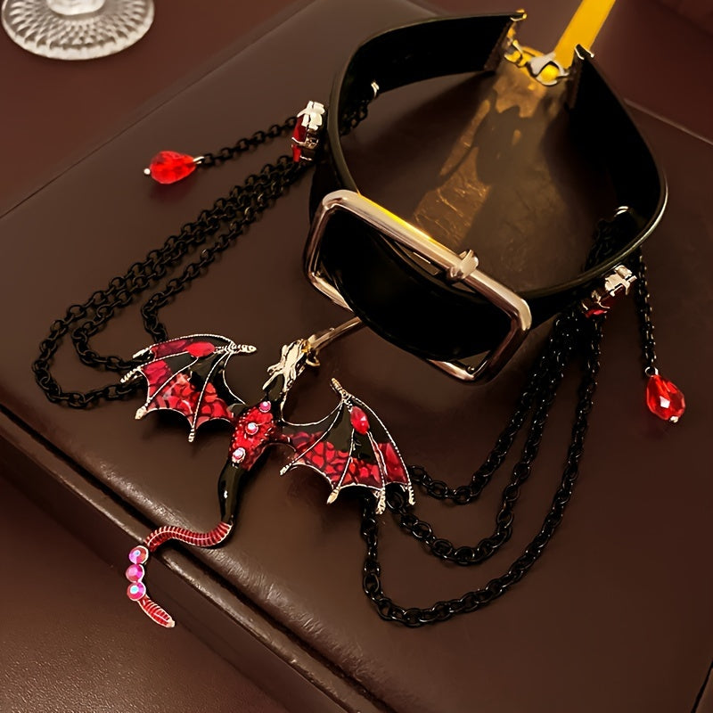 Punk Style Dragon Zodiac Tof's Necklace