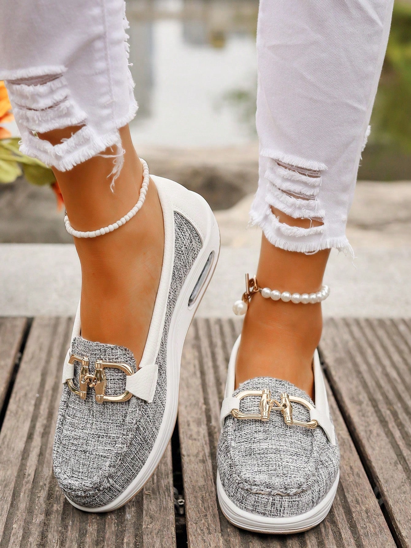 Anna-Berg | Flat Buckle Loafers