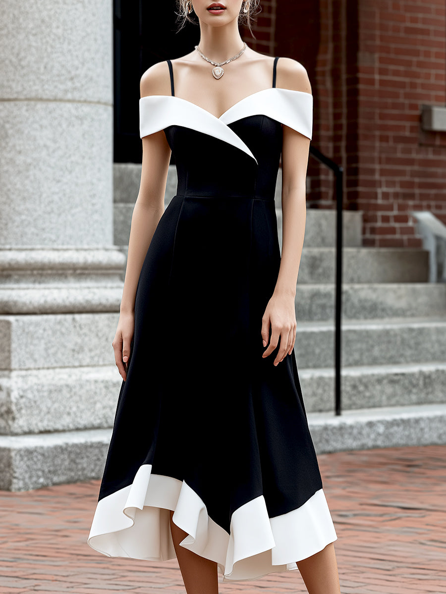 Anna-Berg | Long Sleeve Sculpted Waist Bodycon Dress