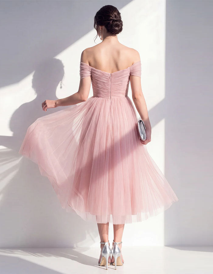 Anna-Berg | Pink Tulle Dress