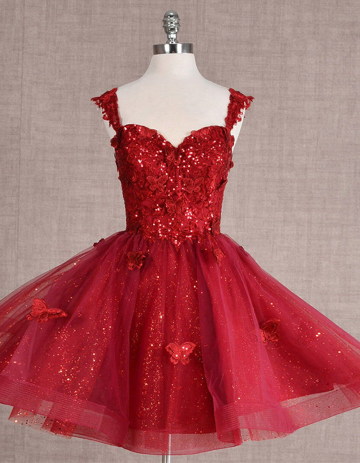 Anna-Berg | Mint Green Tulle Cocktail Sleeveless Dress