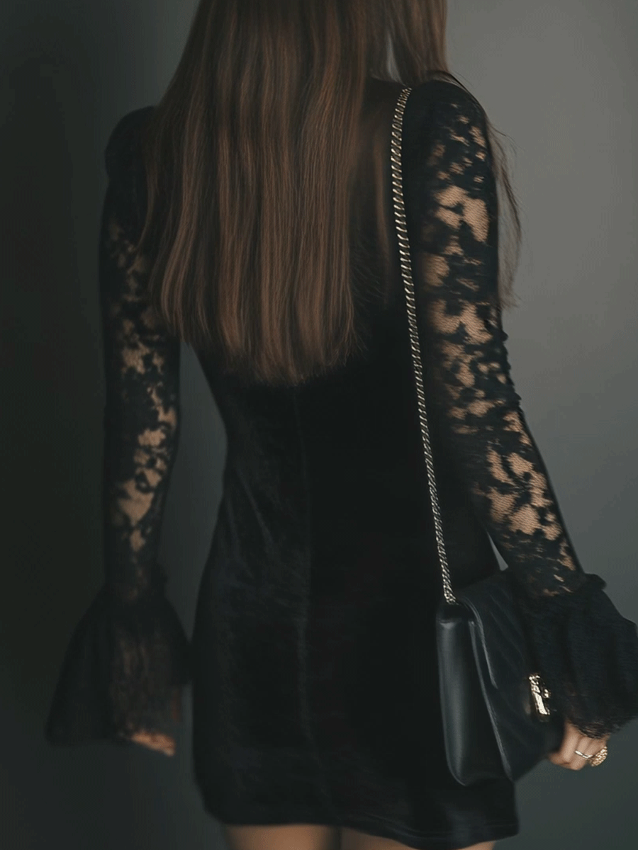 Anna-Berg | Velvet Evening Dress
