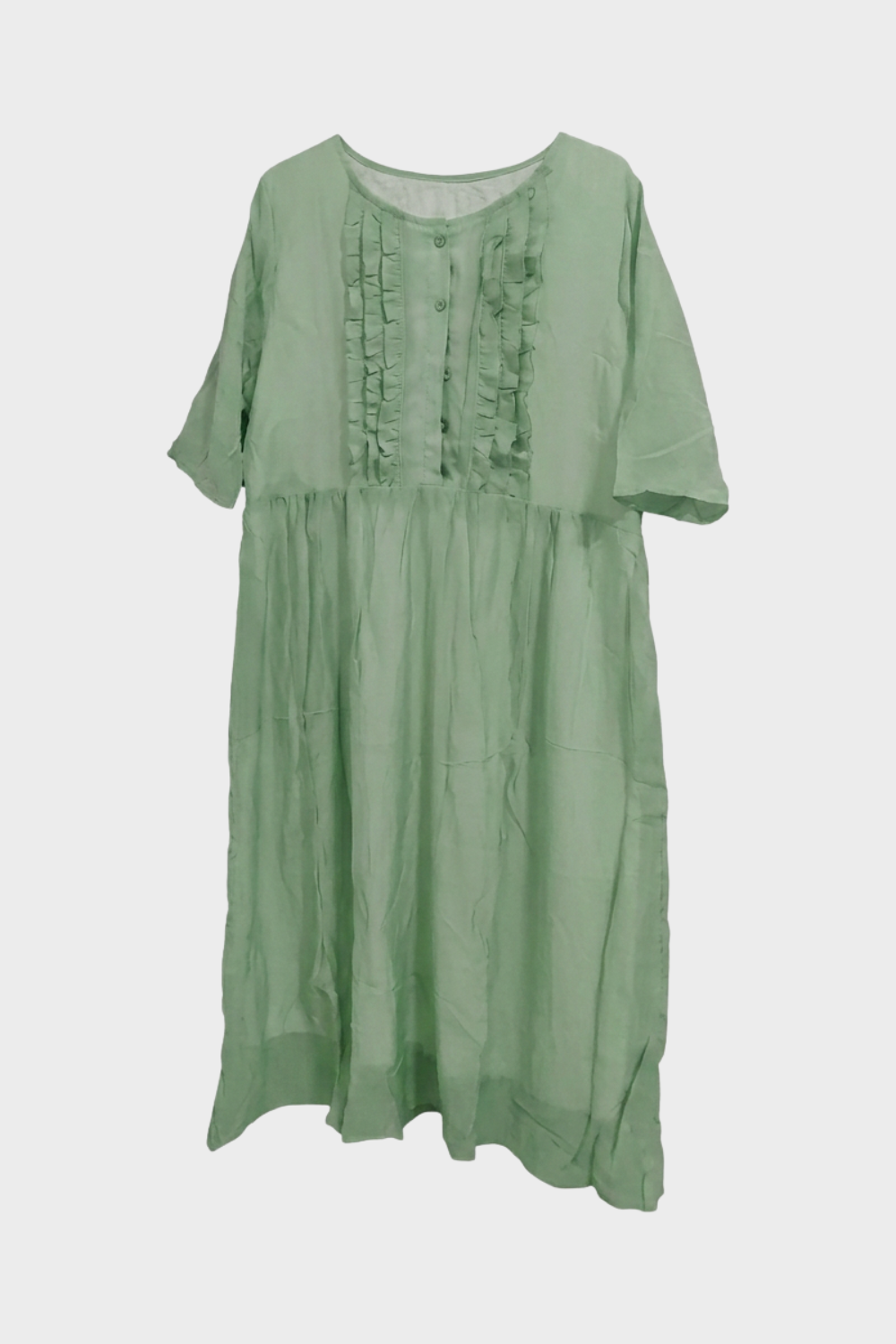 Anna-Berg | Timeless Comfort Dress with Graceful Drape