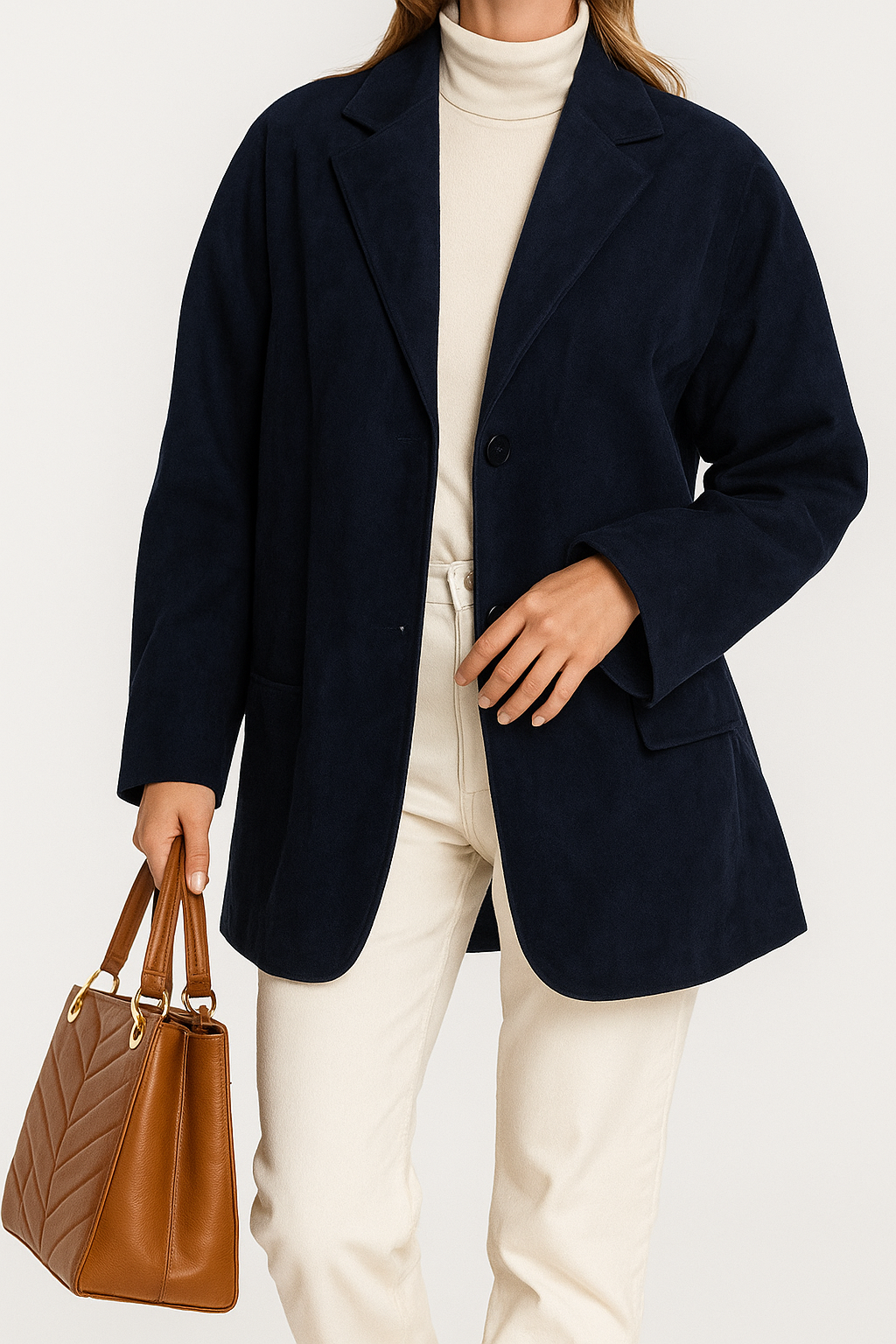 Anna-Berg | Blazer, Suede