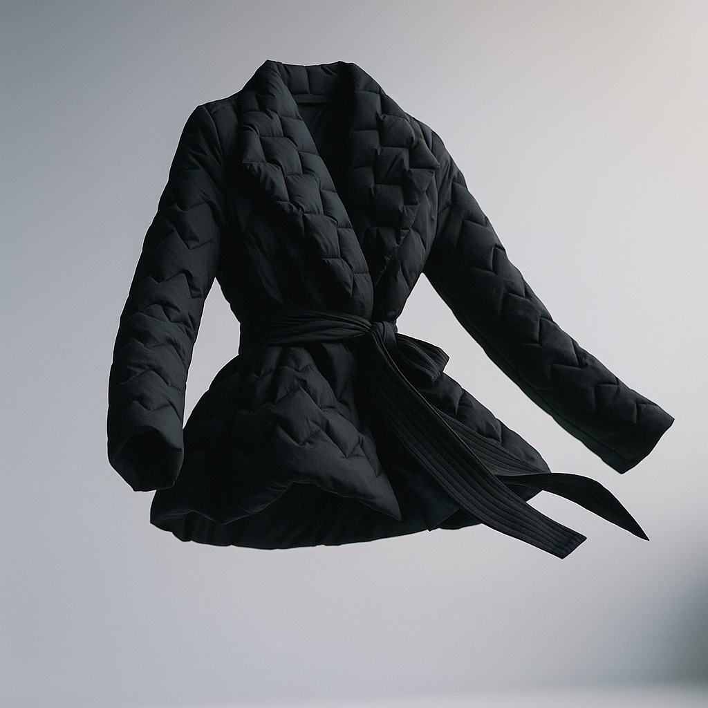 Anna-Berg | Quilted Wrap Coat