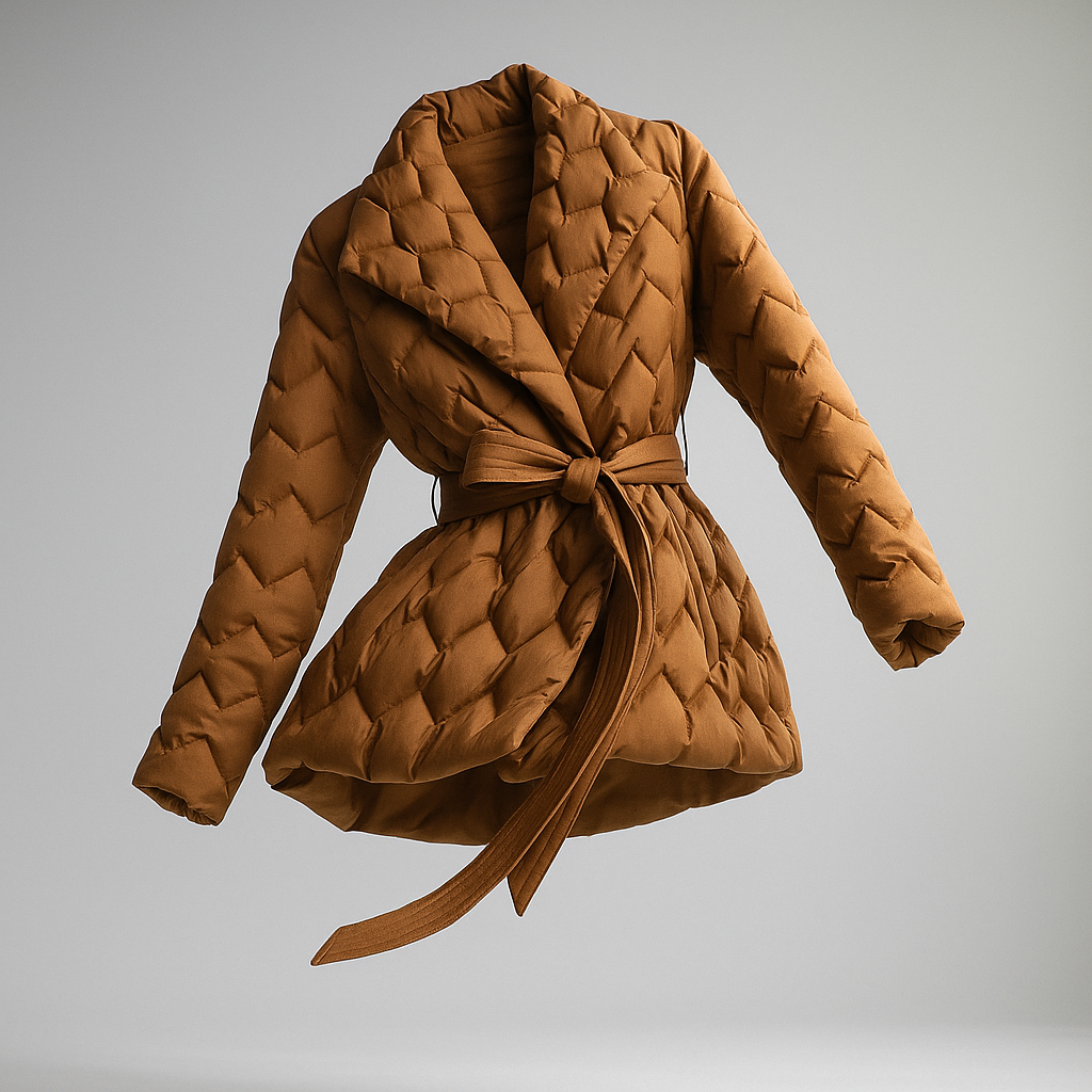 Anna-Berg | Quilted Wrap Coat