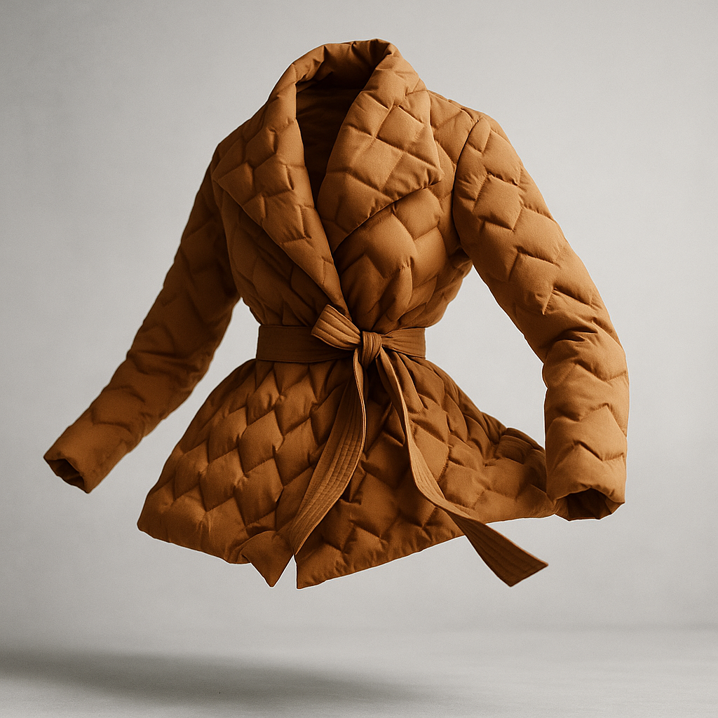 Anna-Berg | Quilted Wrap Coat