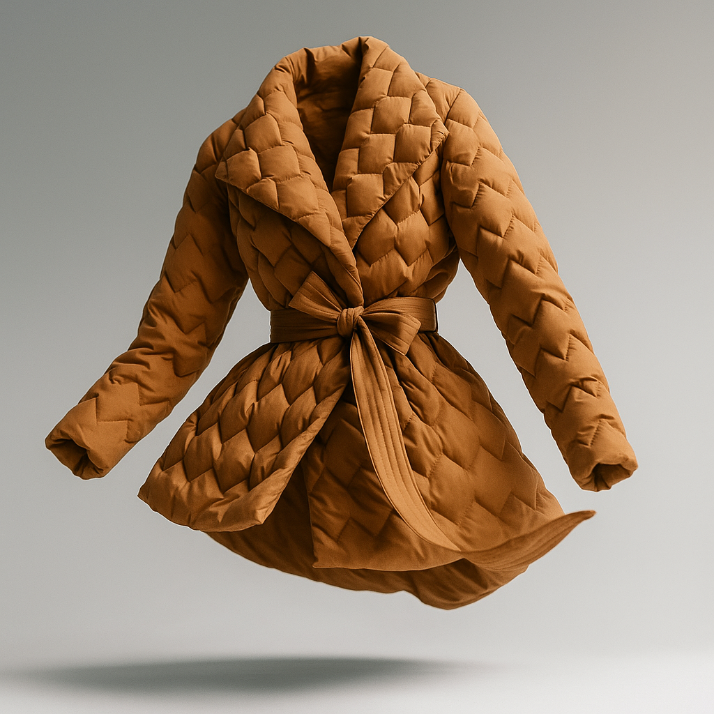 Anna-Berg | Quilted Wrap Coat