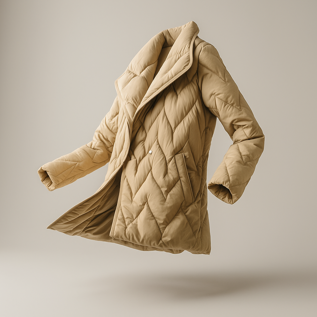 Anna-Berg | Quilted Wrap Coat