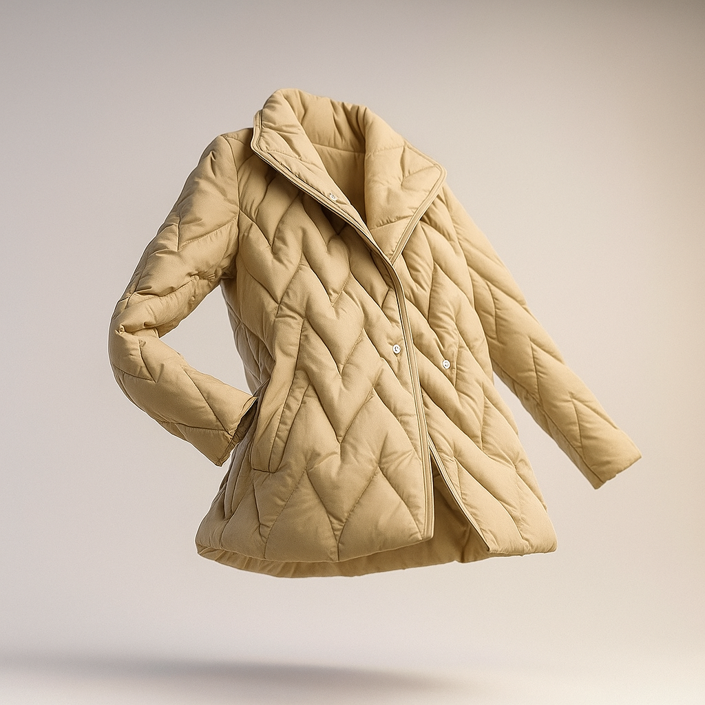Anna-Berg | Quilted Wrap Coat