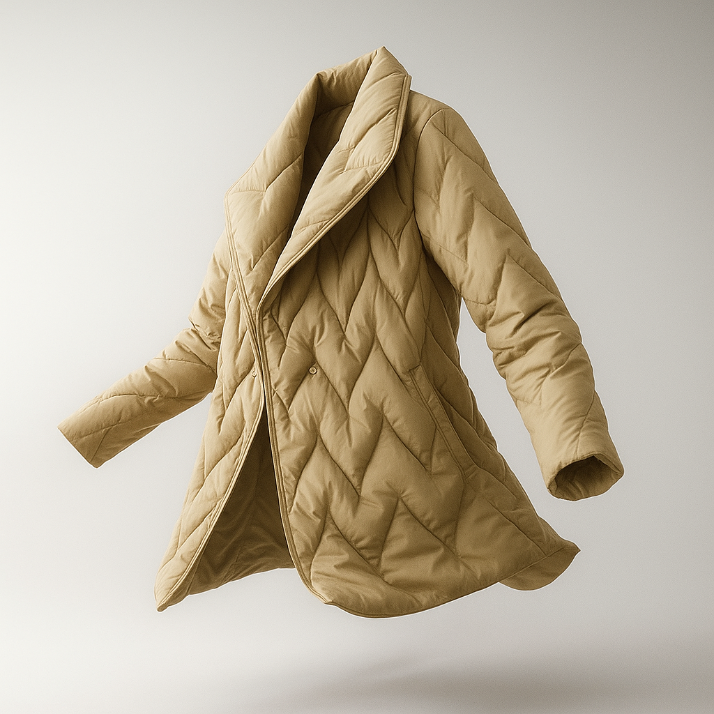 Anna-Berg | Quilted Wrap Coat