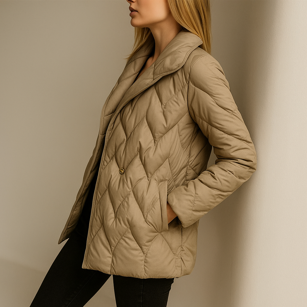 Anna-Berg | Quilted Wrap Coat