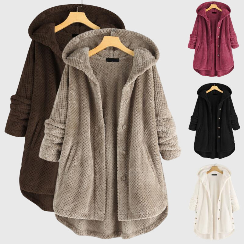 Anna-Berg | Fleece Jacket with Hood