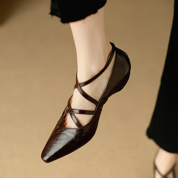 Anna-Berg | Genuine Leather Heels