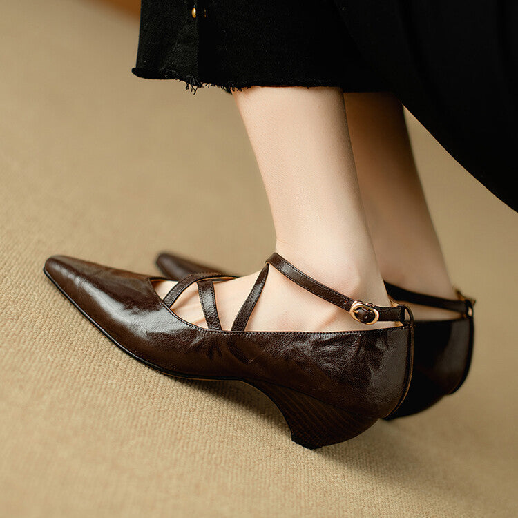 Anna-Berg | Genuine Leather Heels