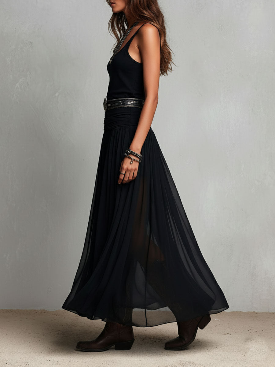 Anna-Berg | Black Casual Dress