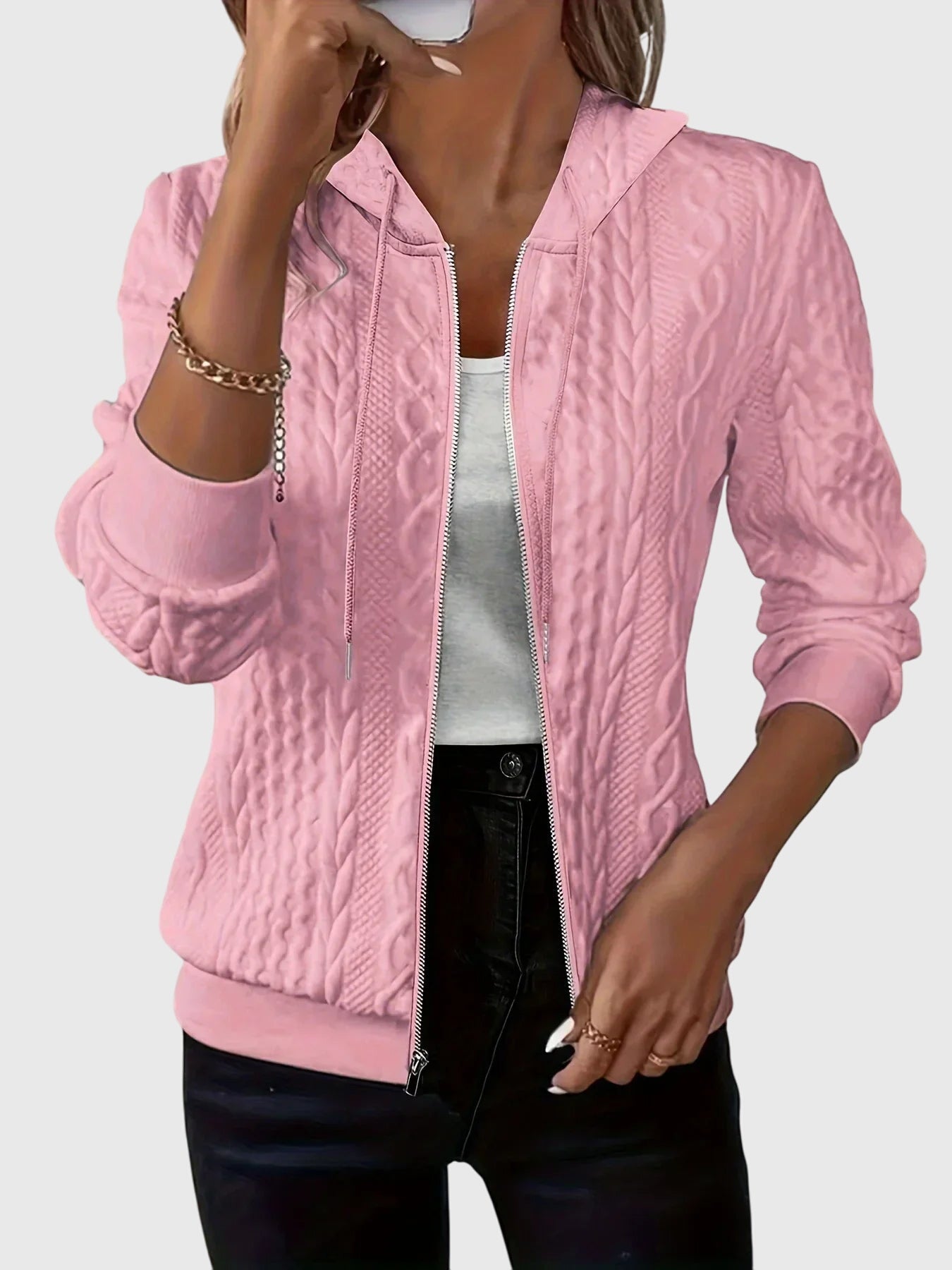 Anna-Berg | Hoodie with Zipper