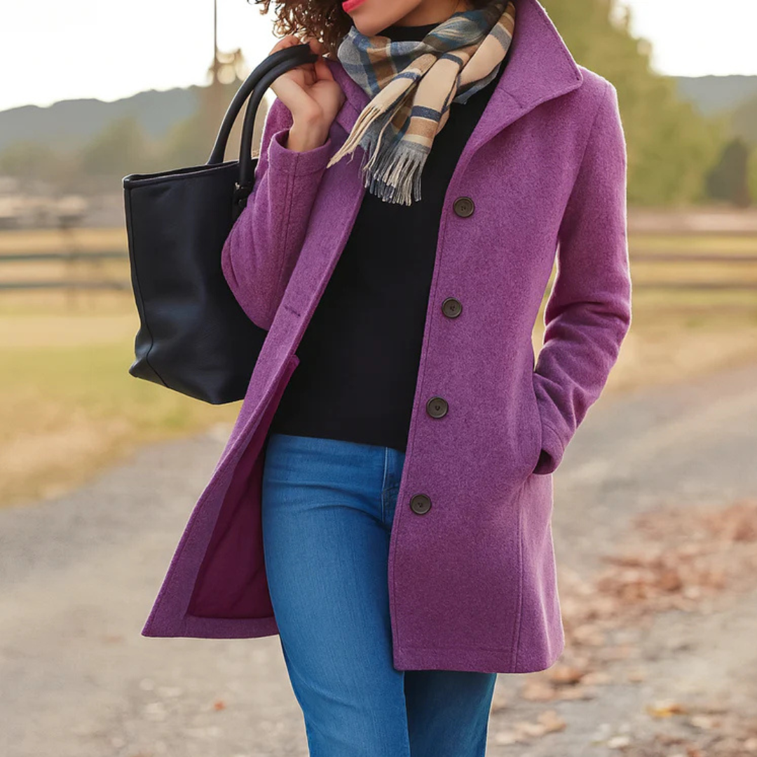 Anna-Berg | Single-Breasted Coat