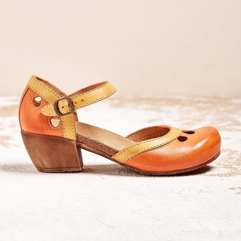Anna-Berg | Elegant Orthopedic Low Heel Flat Sandals