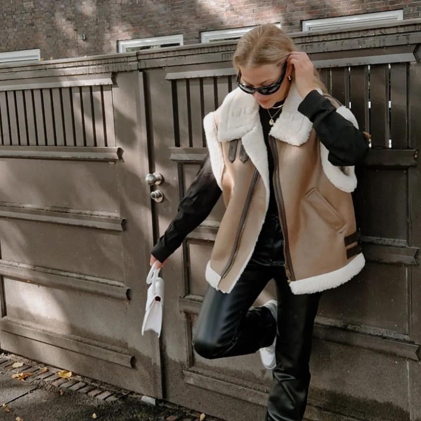 Anna-Berg | Gilet, Suede