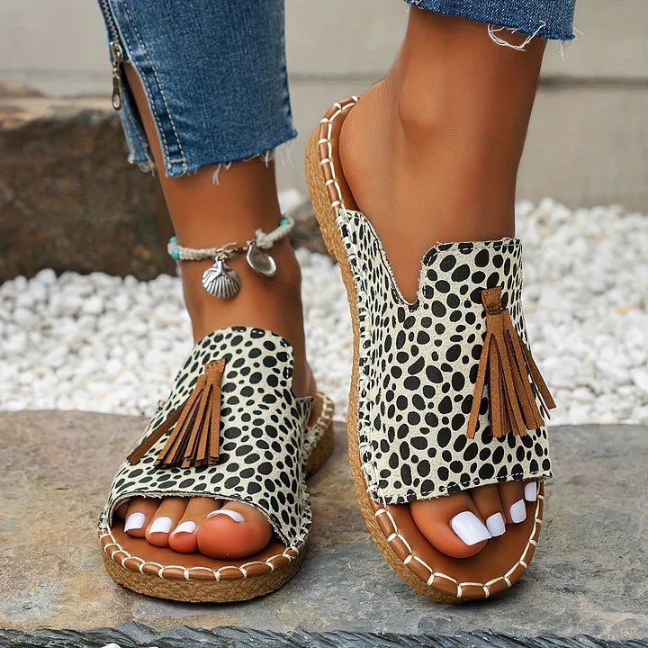 Anna-Berg | Romantic Orthopedic Flat Cushioned Sandals