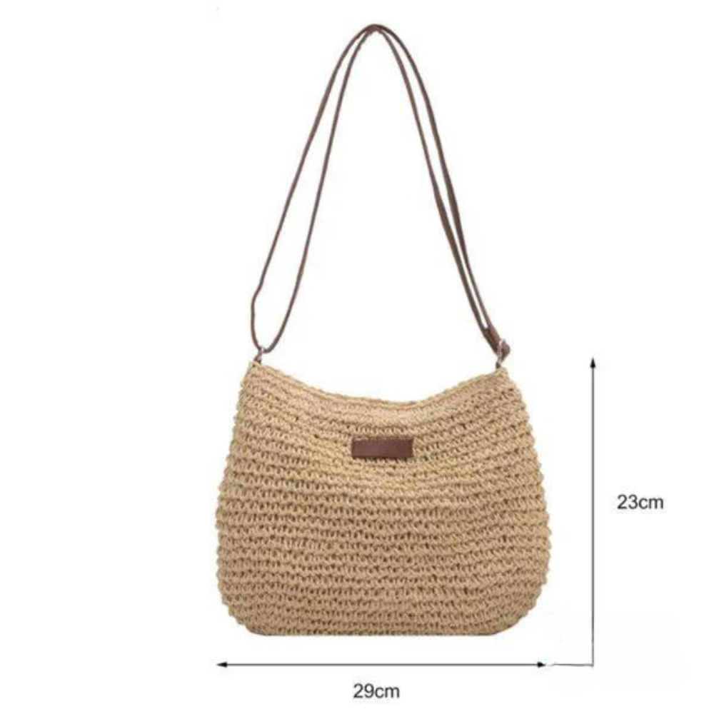 Anna-Berg | Classic Woven Style Shoulder Bag