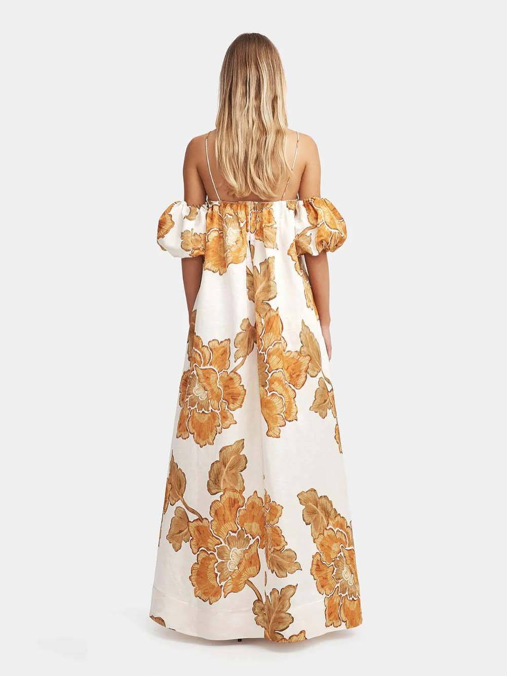 Anna-Berg | Floral Print Sling Dress