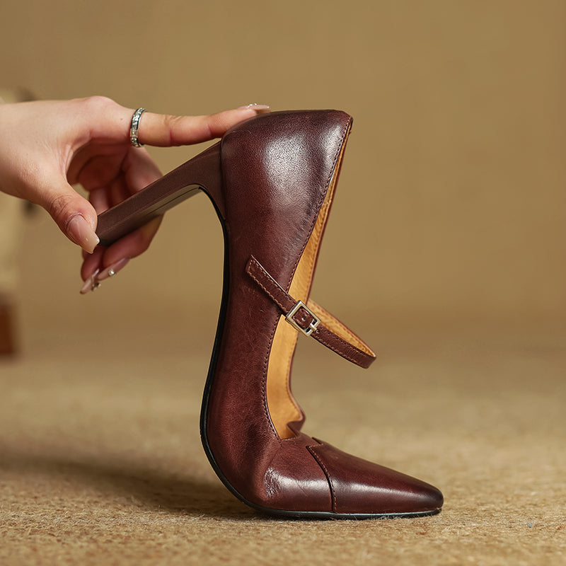 Anna-Berg | Genuine Leather Heels