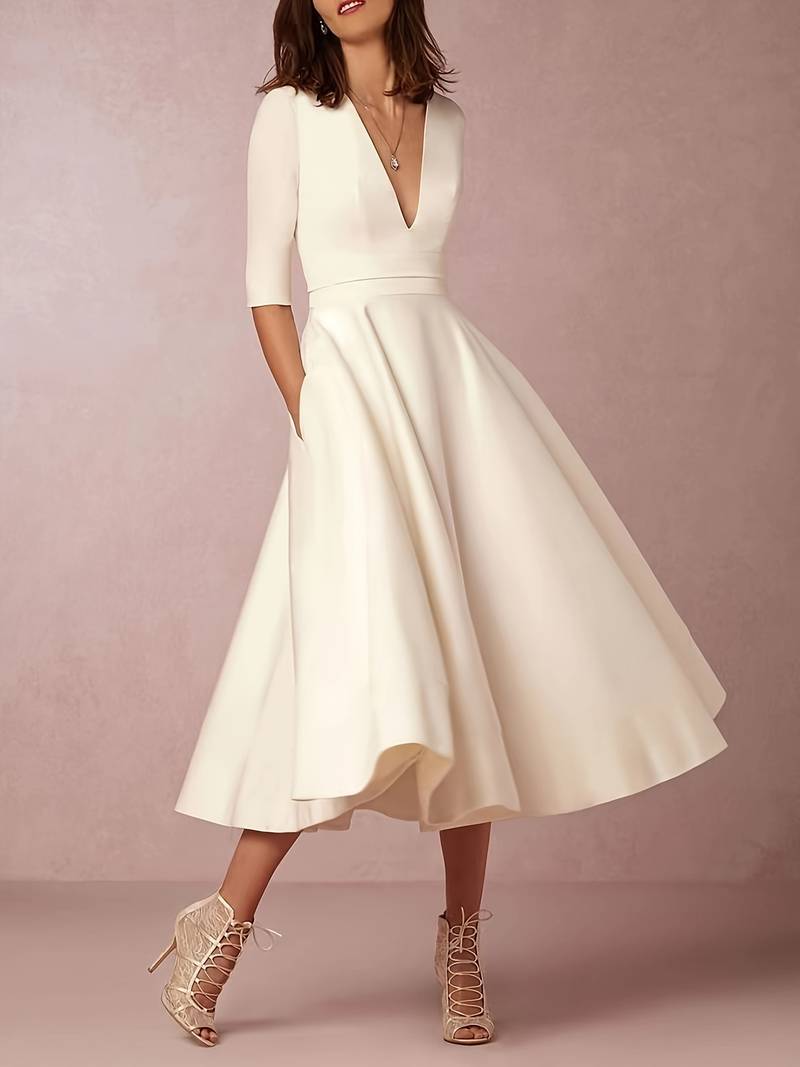 Anna-Berg | Wedding Guest Flared Dress