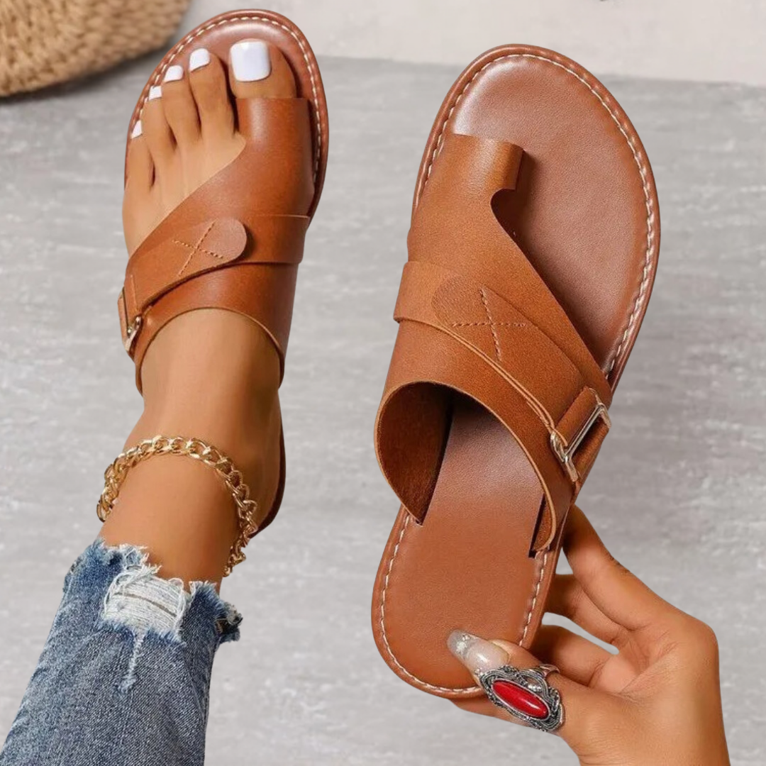 Anna-Berg | Timeless Orthopedic Cushioned Sandals for a Polished Look