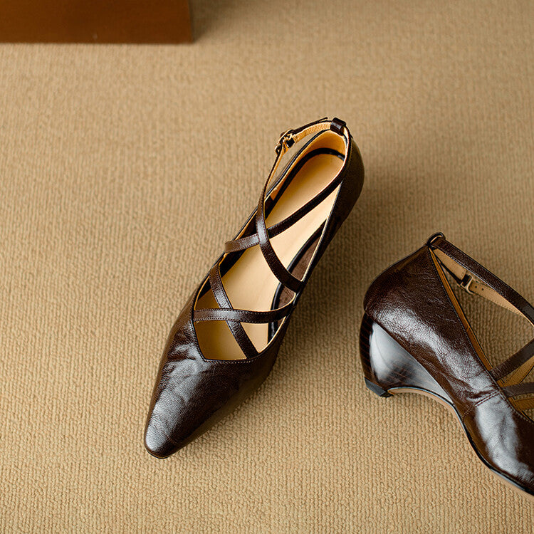 Anna-Berg | Genuine Leather Heels