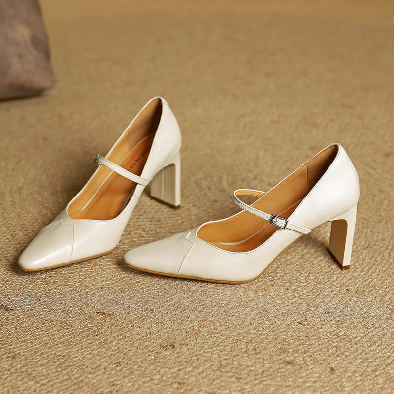 Anna-Berg | Genuine Leather Heels