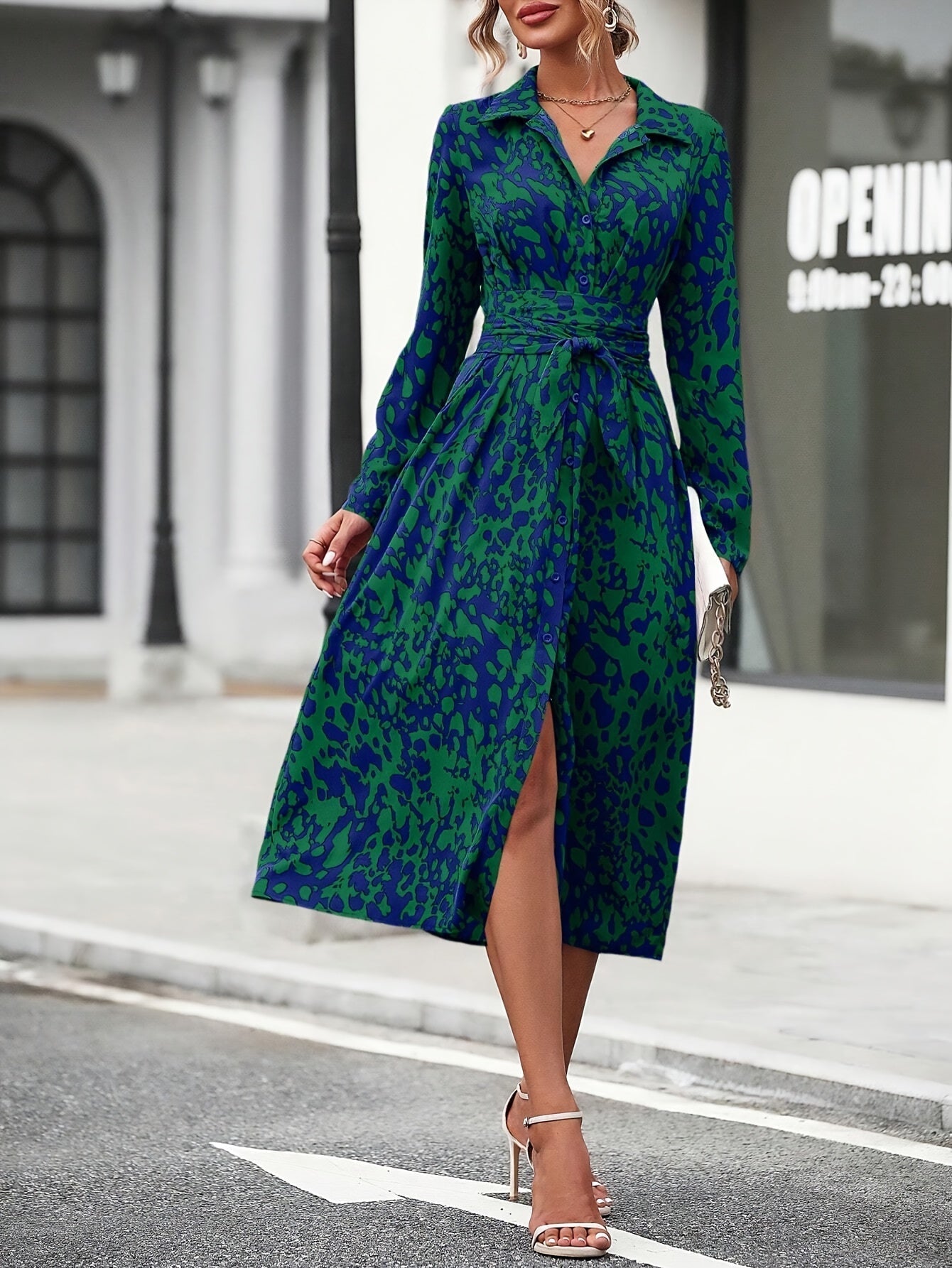 Anna-Berg | Elegant Shirt Dress
