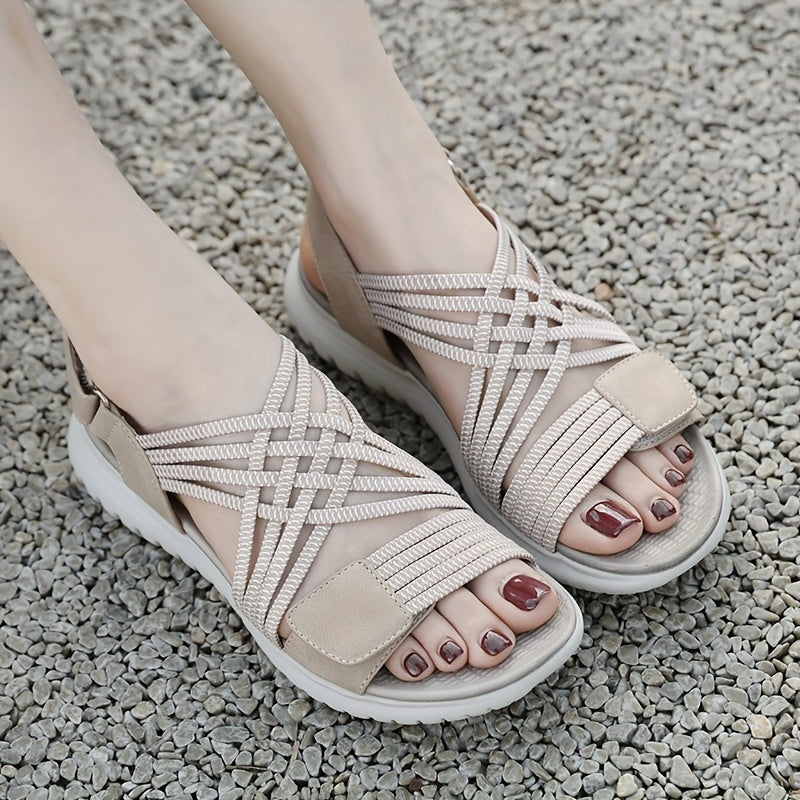 Anna-Berg | Graceful Orthopedic Adjustable Sandals in a Flattering Cut