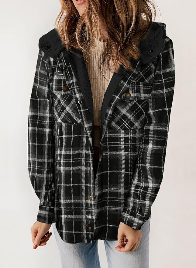 Anna-Berg | Plaid Flannel Jacket