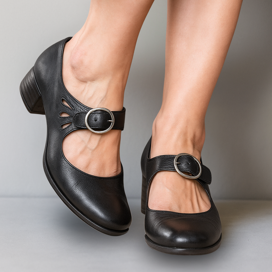 Anna-Berg | Romantic Orthopedic Vegan Leather Sandals