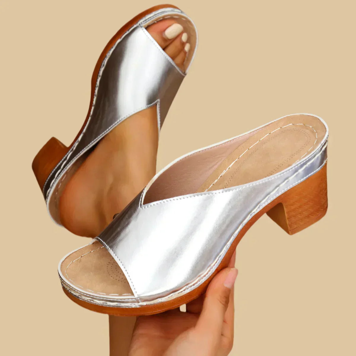 Anna-Berg | Romantic Orthopedic Flat Sandals