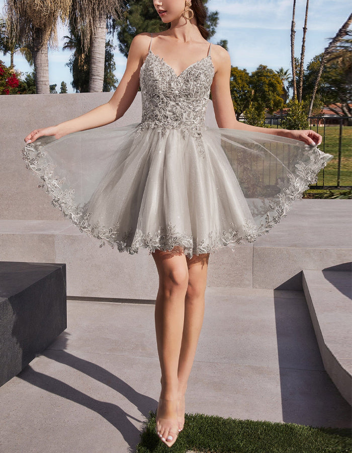 Anna-Berg | Mint Green Tulle Cocktail Dress