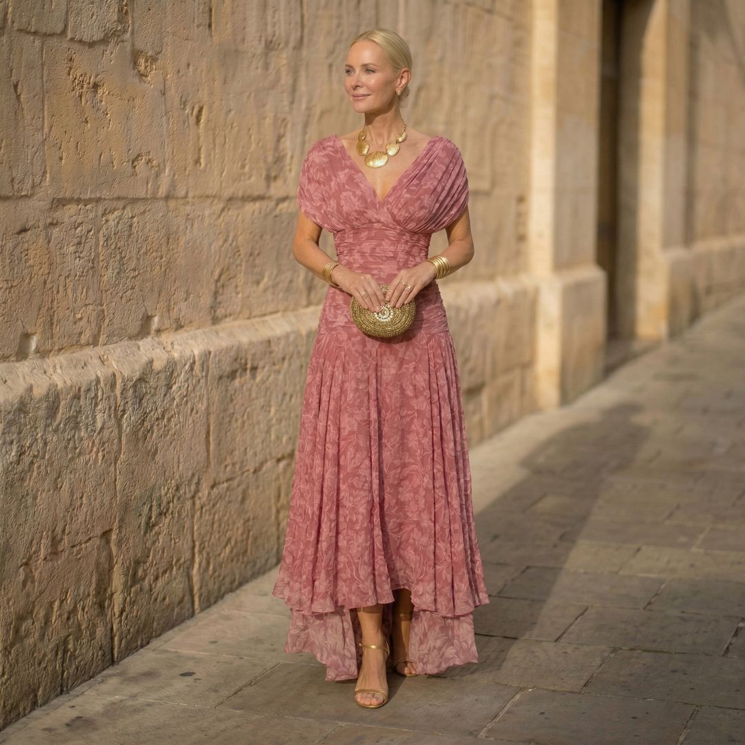 Anna-Berg | Elegant Flowing Dress for Effortless Elegance