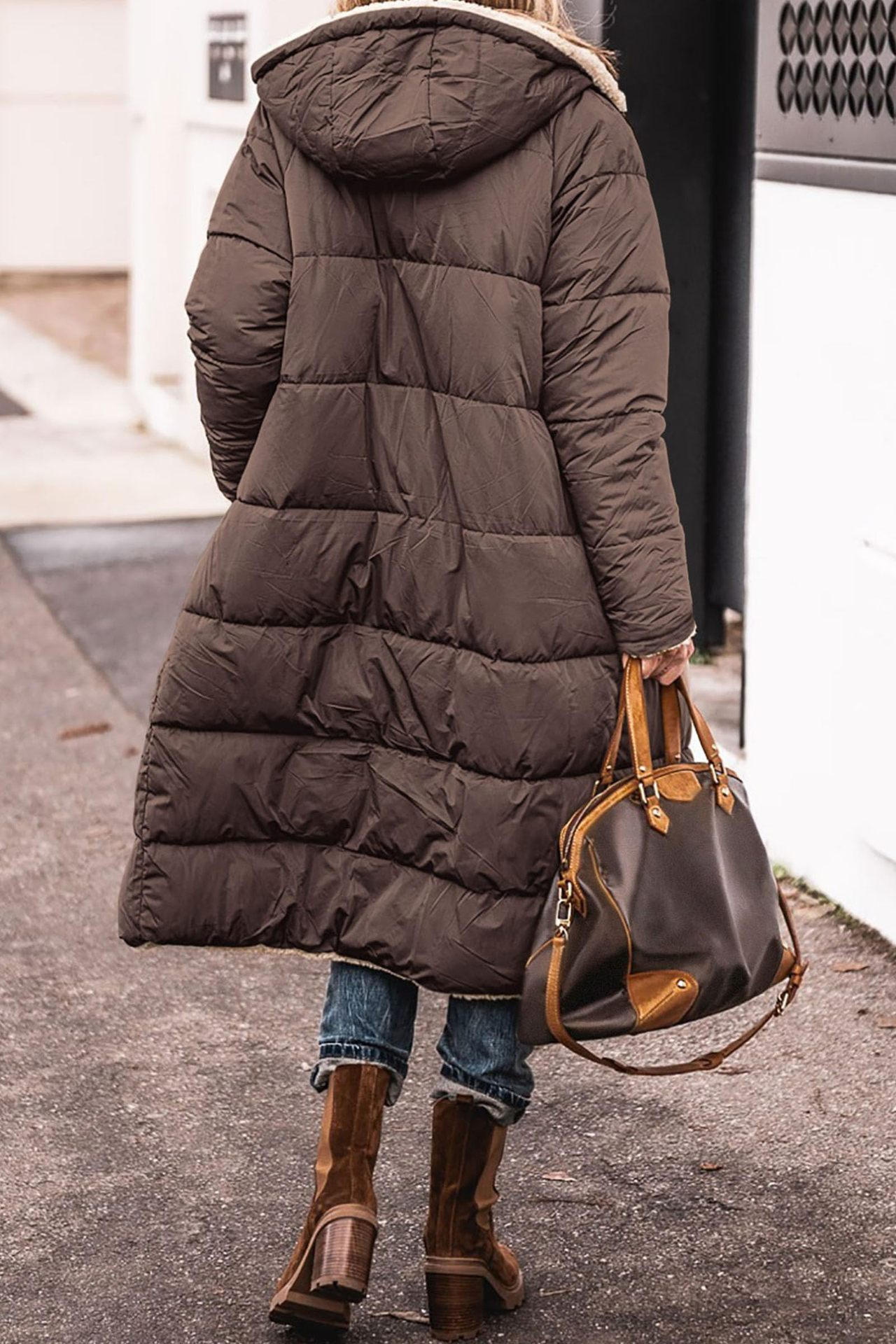 Anna-Berg | Reversible Sherpa Coat