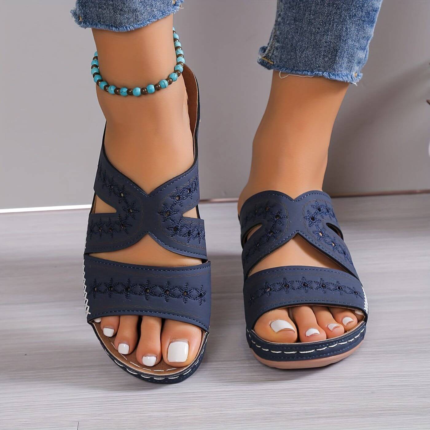 Anna-Berg | Chic Slip-Resistant Orthopedic Sandals