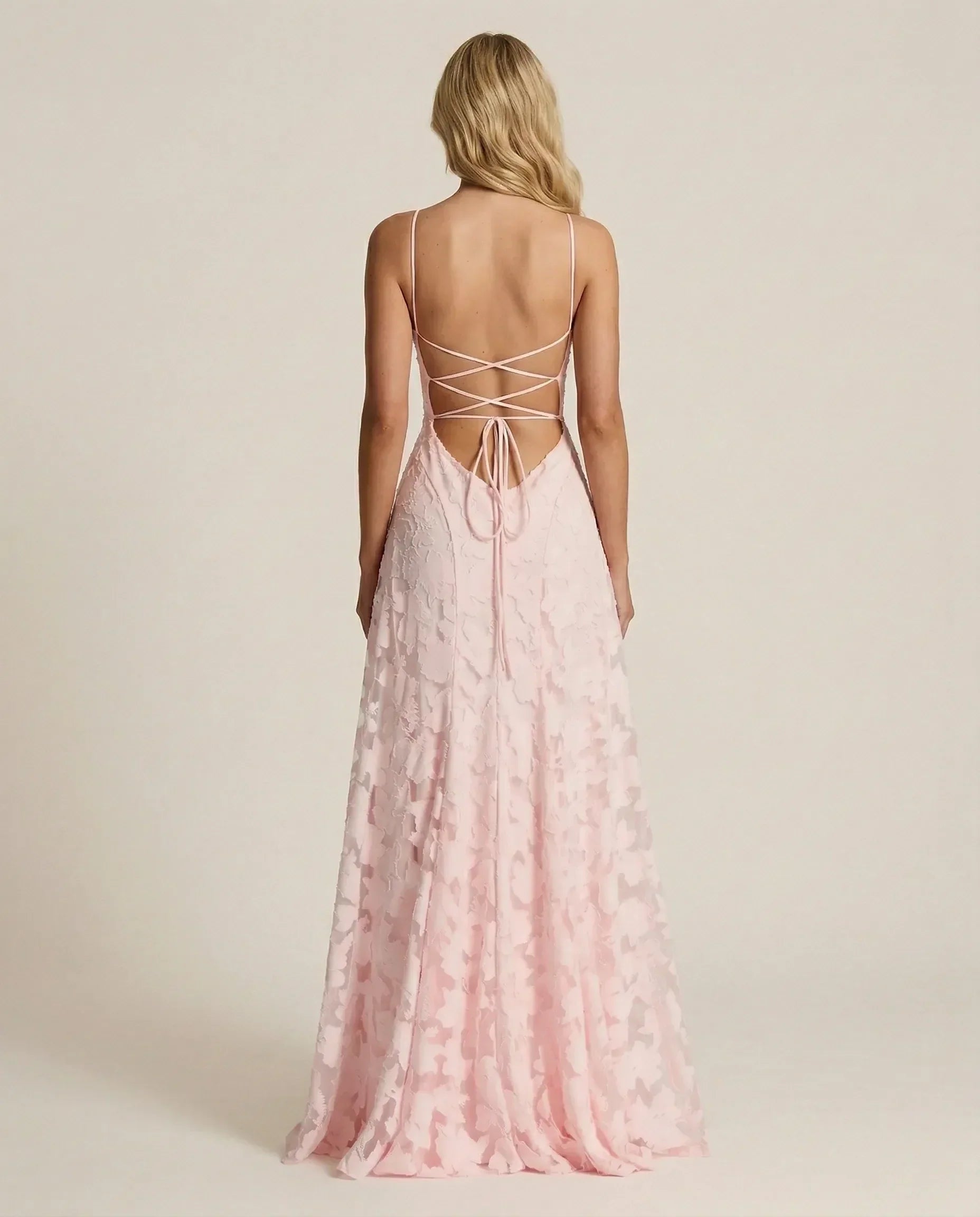 Anna-Berg | Sculpted Blooming Grace Maxi Dress Made to Turn Heads