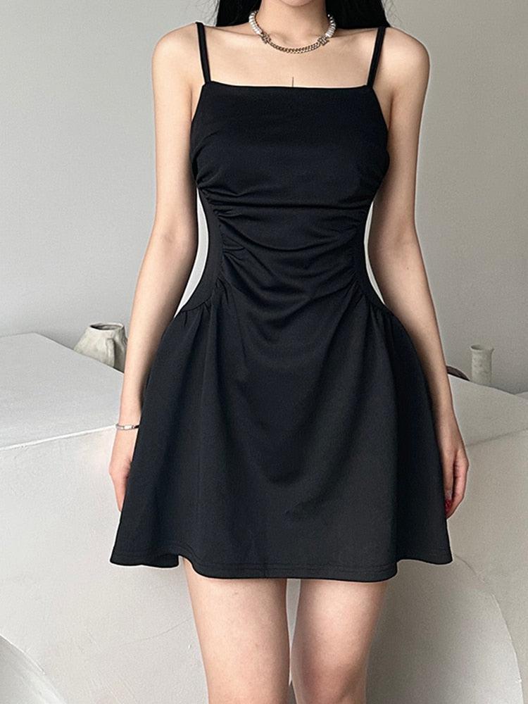 Anna-Berg | Black Sleeveless Dress