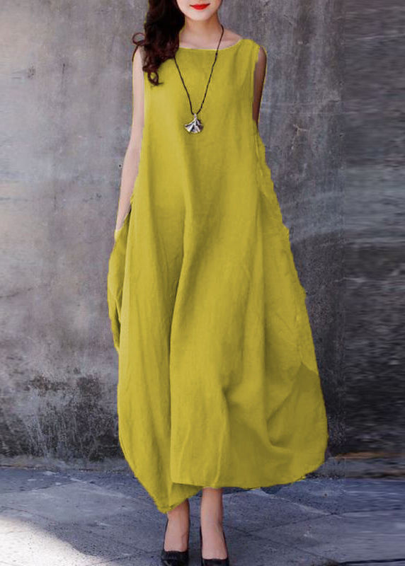 Anna-Berg | Bohemian Purple O-Neck Extra Large Dress